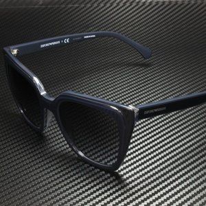 Emporio Armani Women's Blue and Grey Sunglasses!